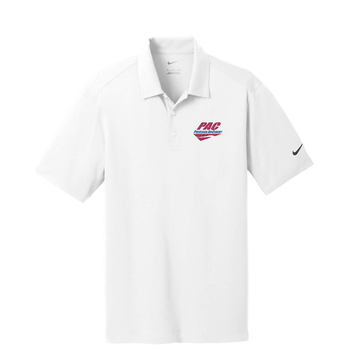 Nike Dri-FIT Vertical Mesh Polo - PAC — White