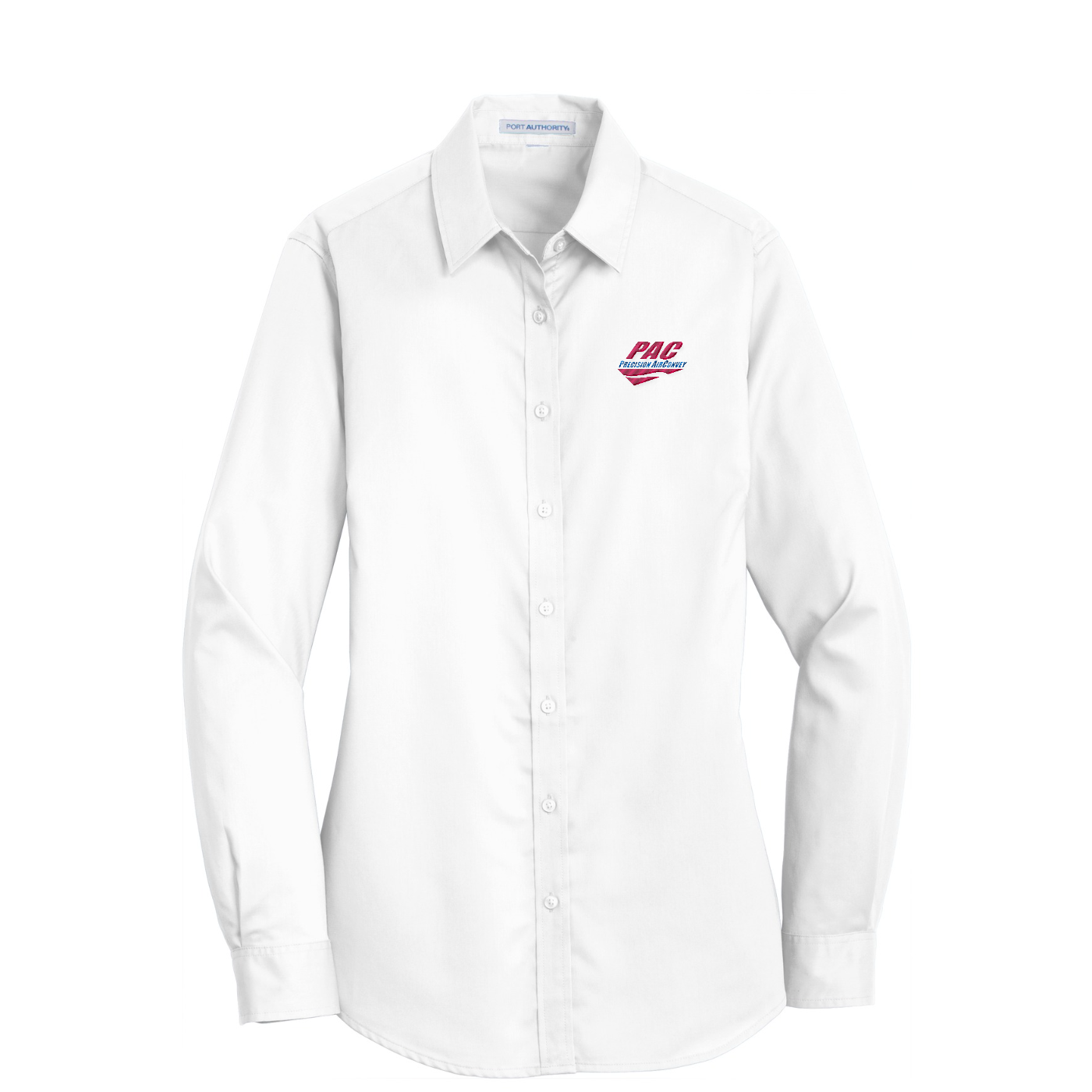 Port Authority Women's SuperPro Twill Shirt — White