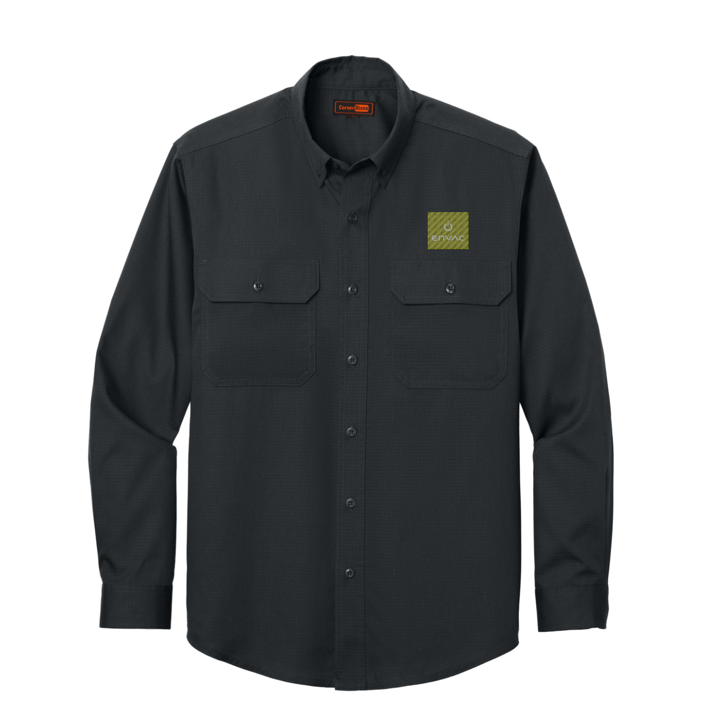 CornerStone Long Sleeve Select Ripstop Shirt — Echo Steel