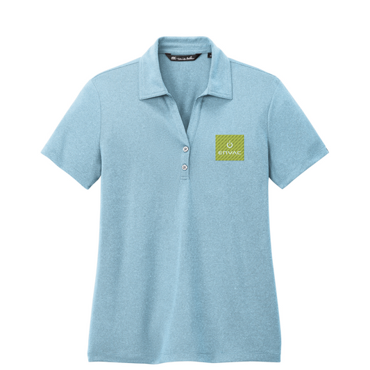 TravisMathew Women's Coto Performance Polo - Envac — Brilliant Blue Heather