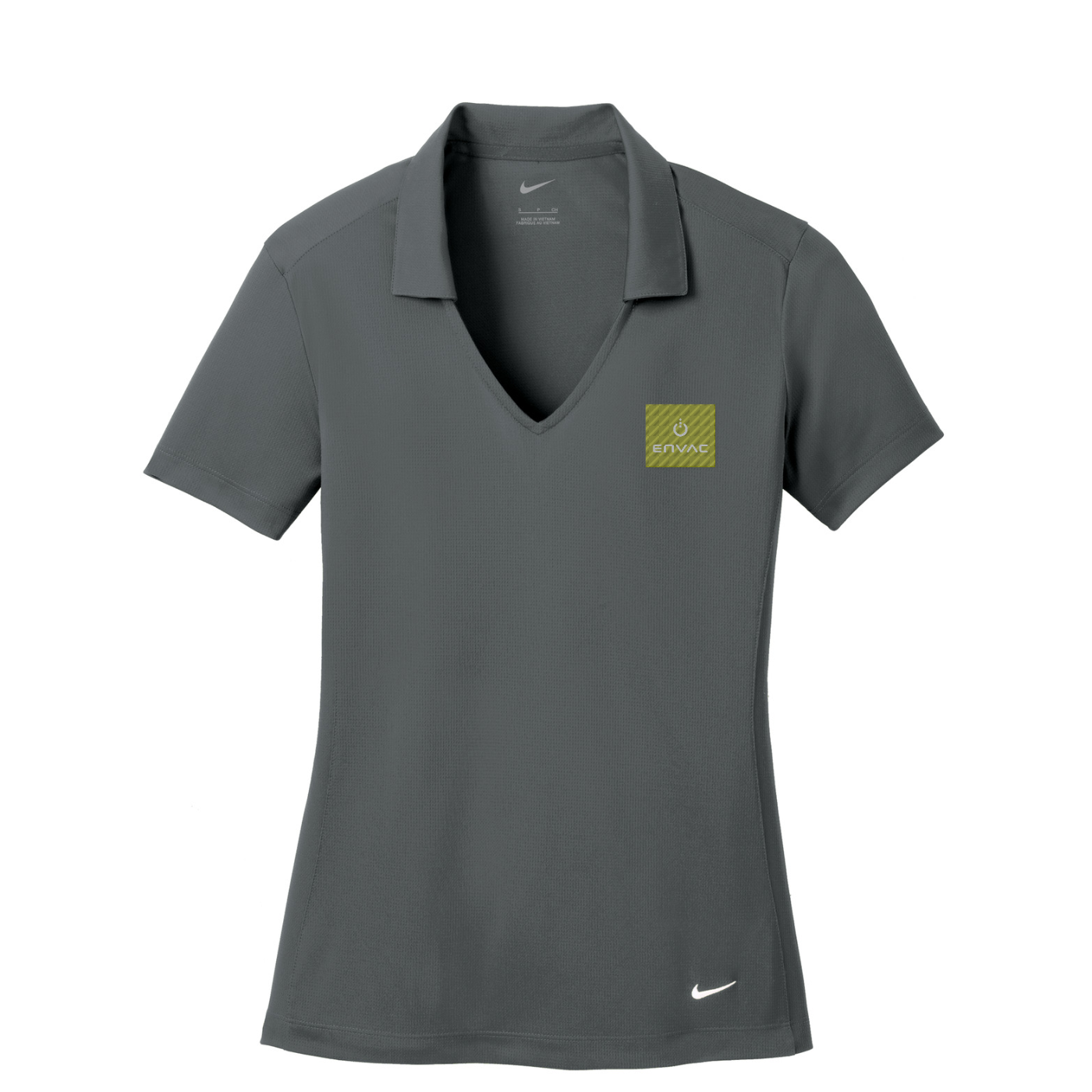 Nike Women's Dri-FIT Vertical Mesh Polo - Envac — Anthracite