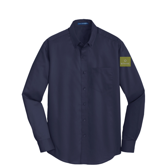 Port Authority SuperPro Twill Shirt — True Navy