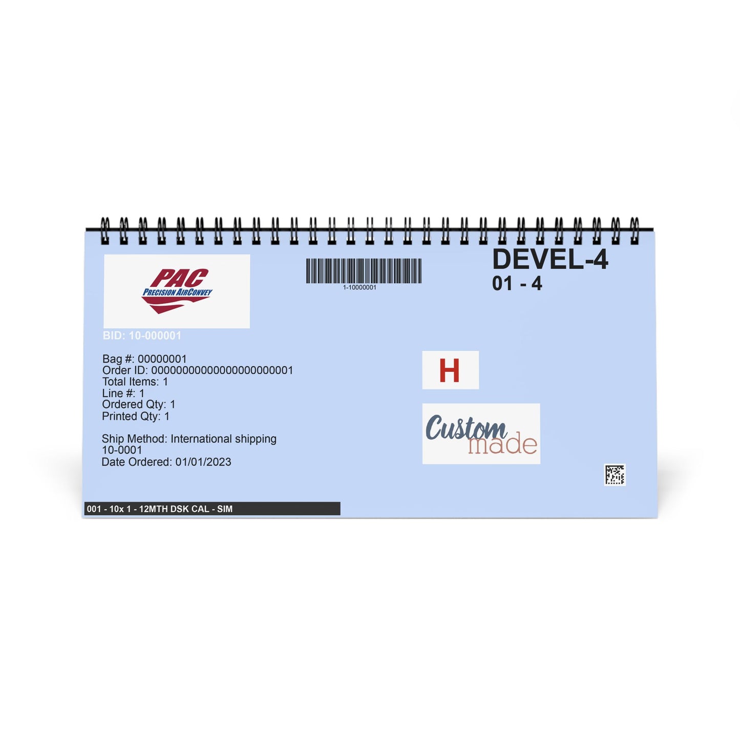 Desktop Calendar (2026 grid)
