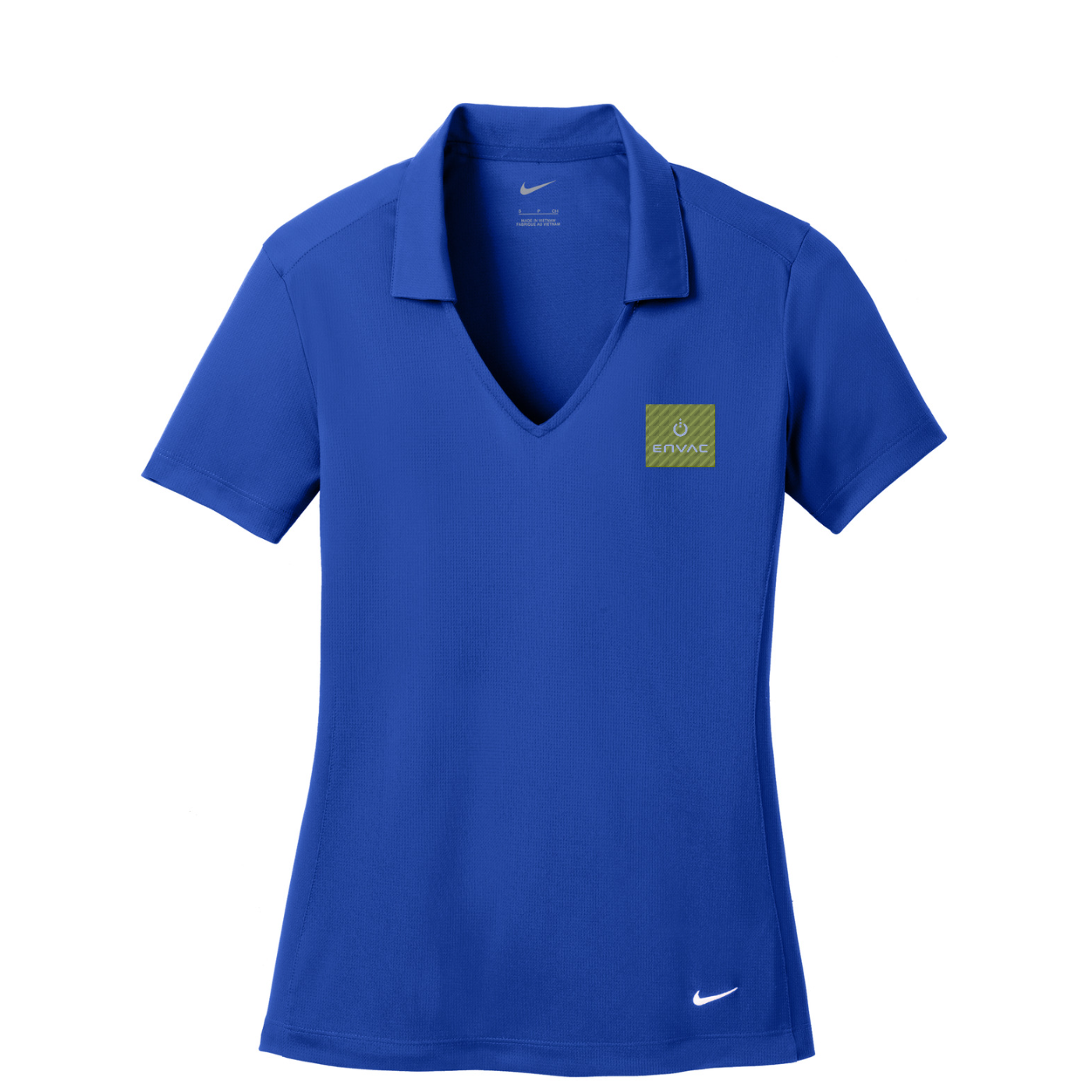 Nike Women's Dri-FIT Vertical Mesh Polo - Envac — Old Royal