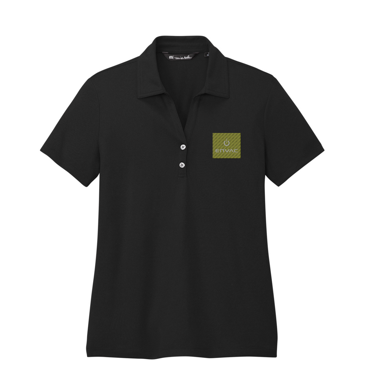TravisMathew Women's Coto Performance Polo - Envac — Black