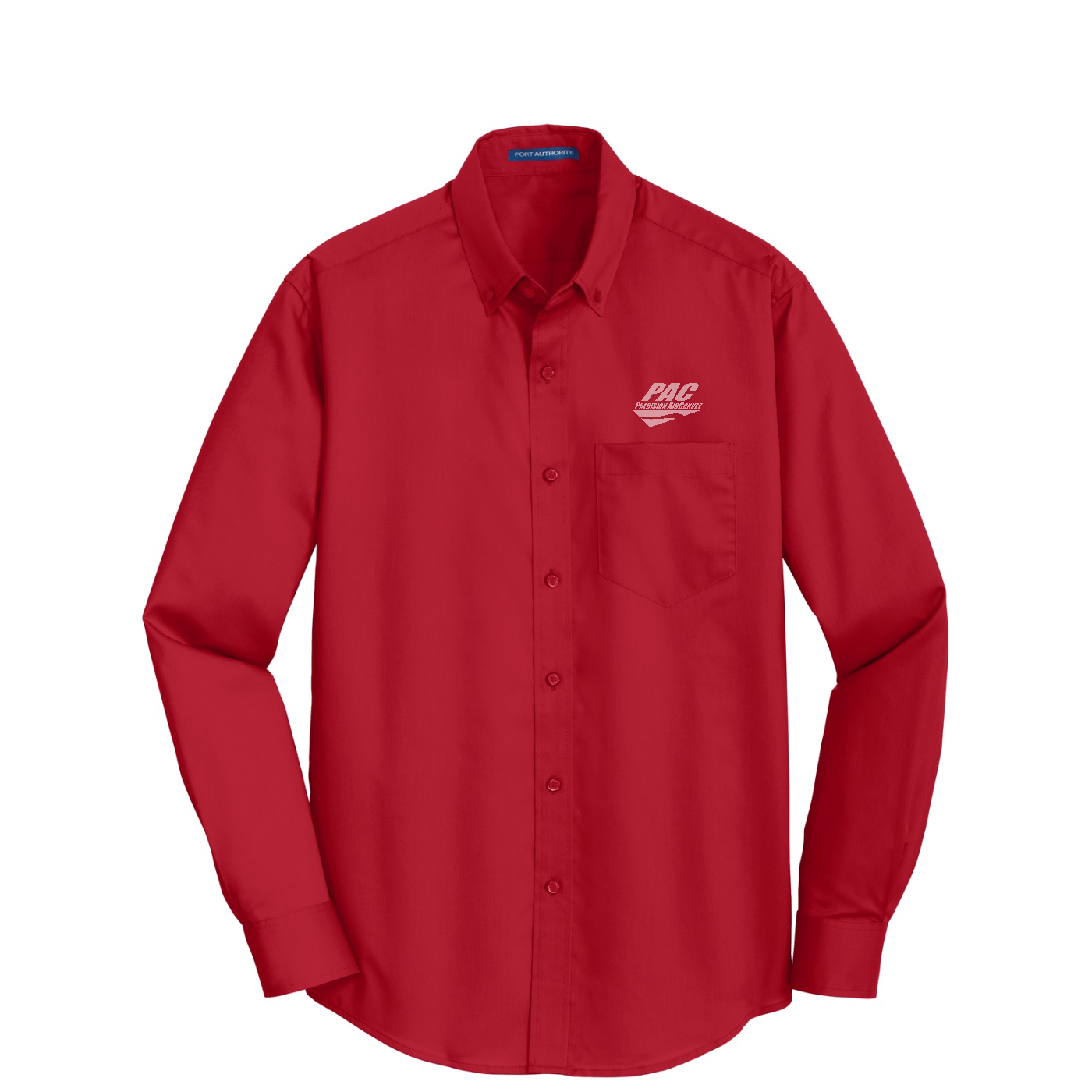 Port Authority SuperPro Twill Shirt — Rich Red