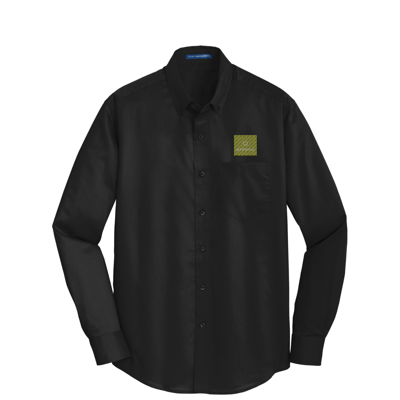 Port Authority SuperPro Twill Shirt — Black