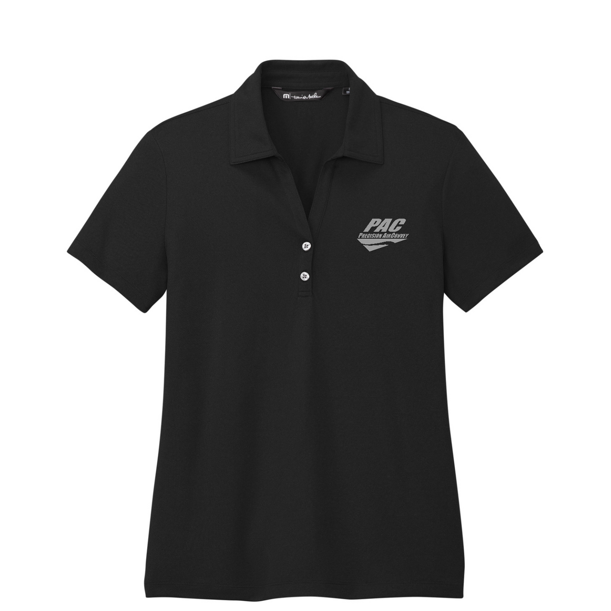 TravisMathew Women's Coto Performance Polo - PAC — Black