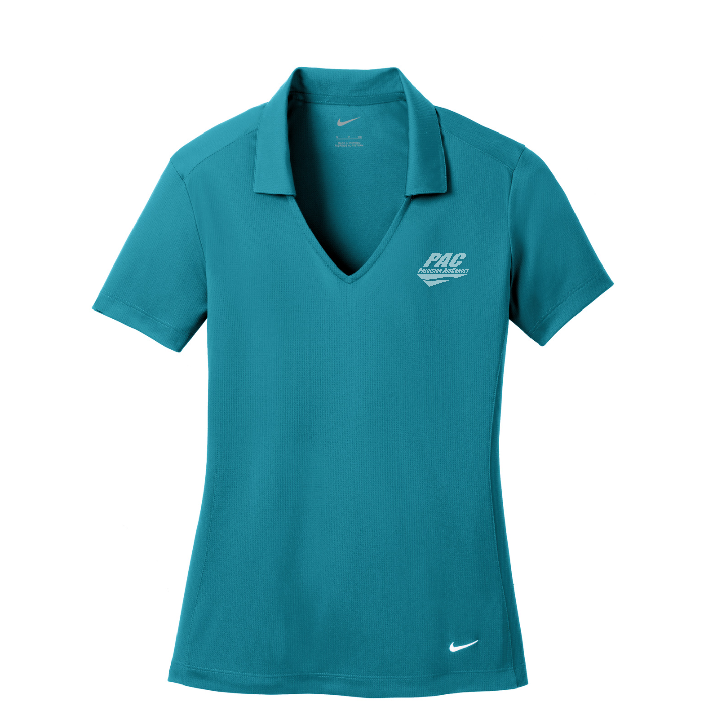 Nike Women's Dri-FIT Vertical Mesh Polo - PAC — Blustery