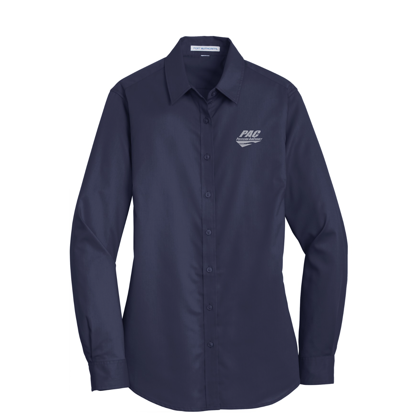 Port Authority Women's SuperPro Twill Shirt — True Navy