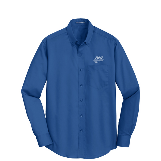 Port Authority SuperPro Twill Shirt — True Blue