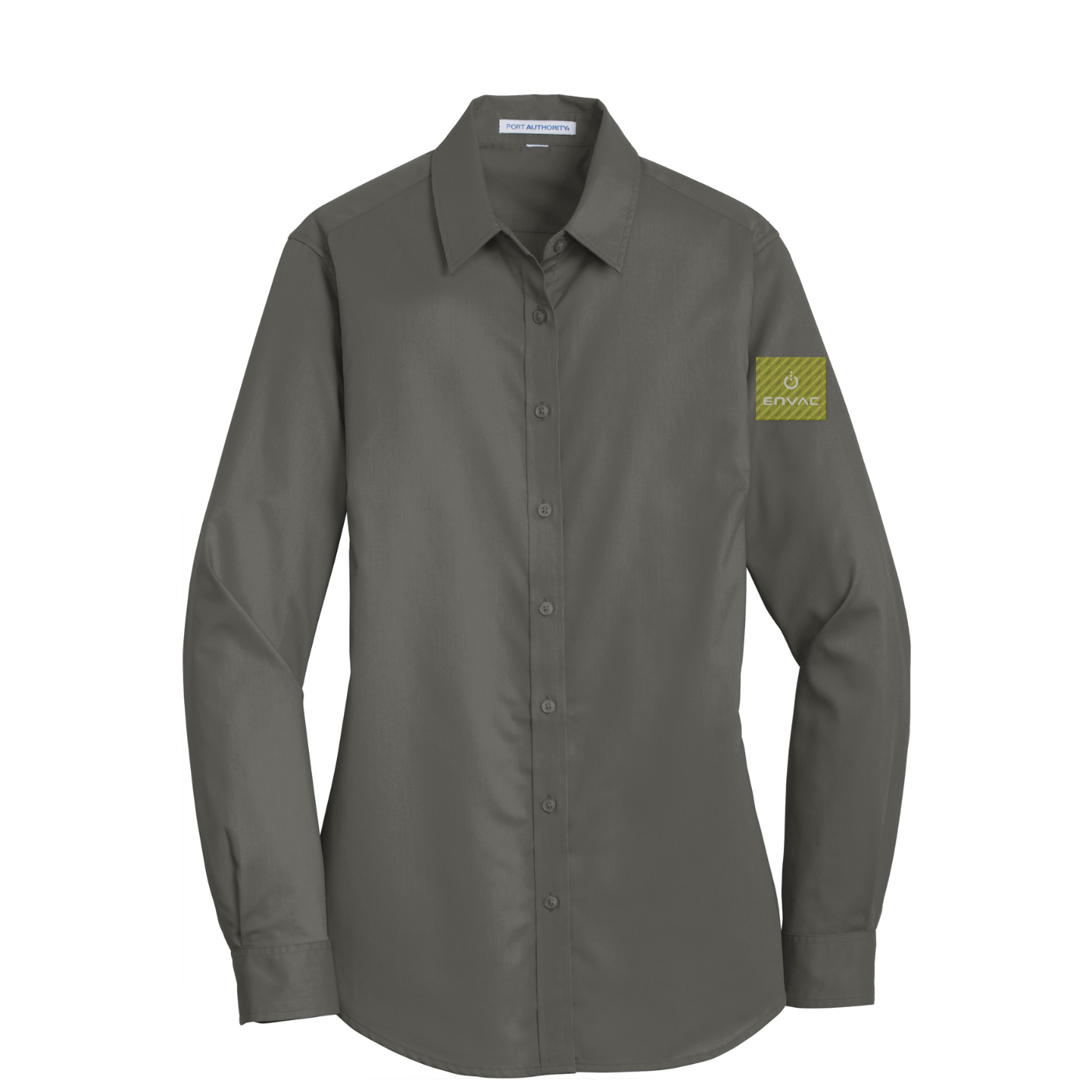 Port Authority Women's SuperPro Twill Shirt — Sterling Grey
