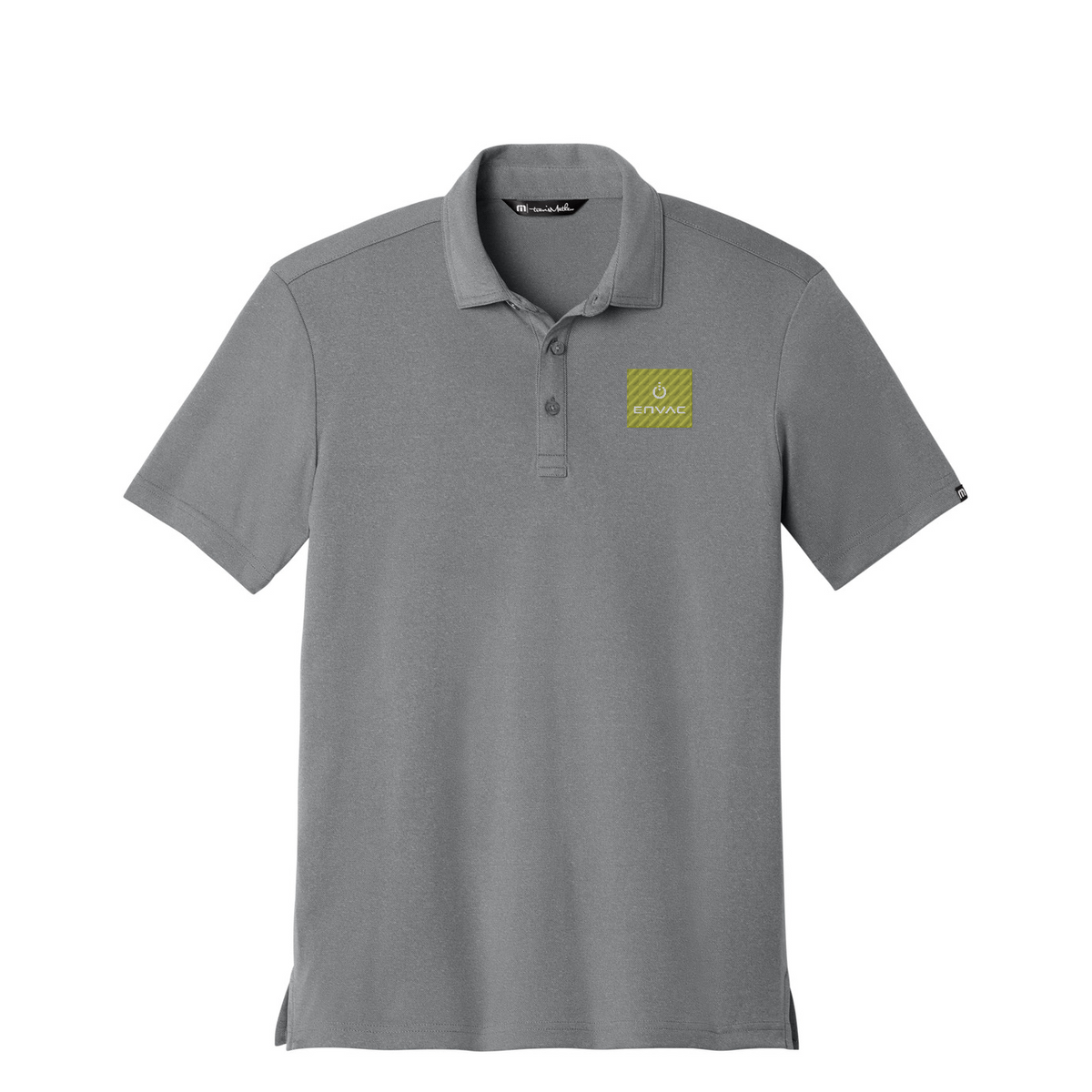 TravisMathew Coto Performance Polo - Envac — Quiet Shade Grey Heather