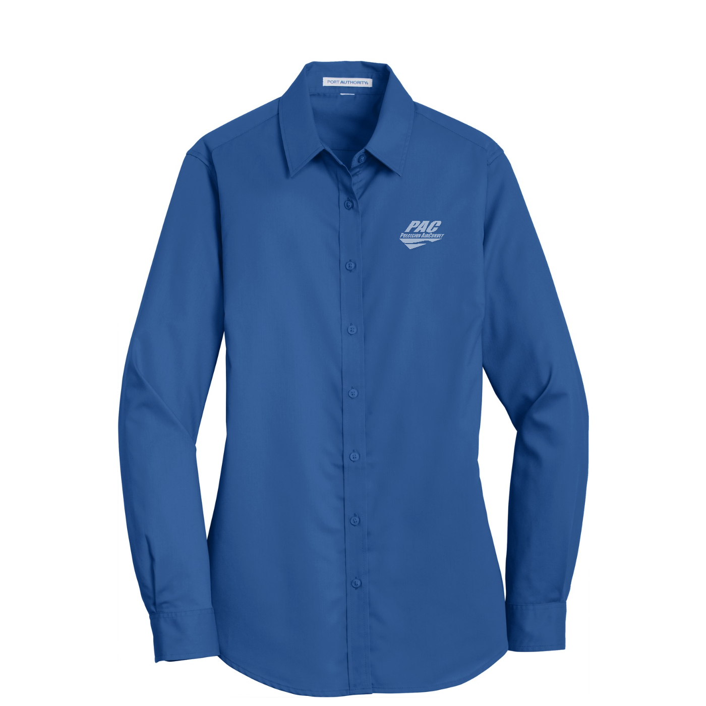 Port Authority Women's SuperPro Twill Shirt — True Blue