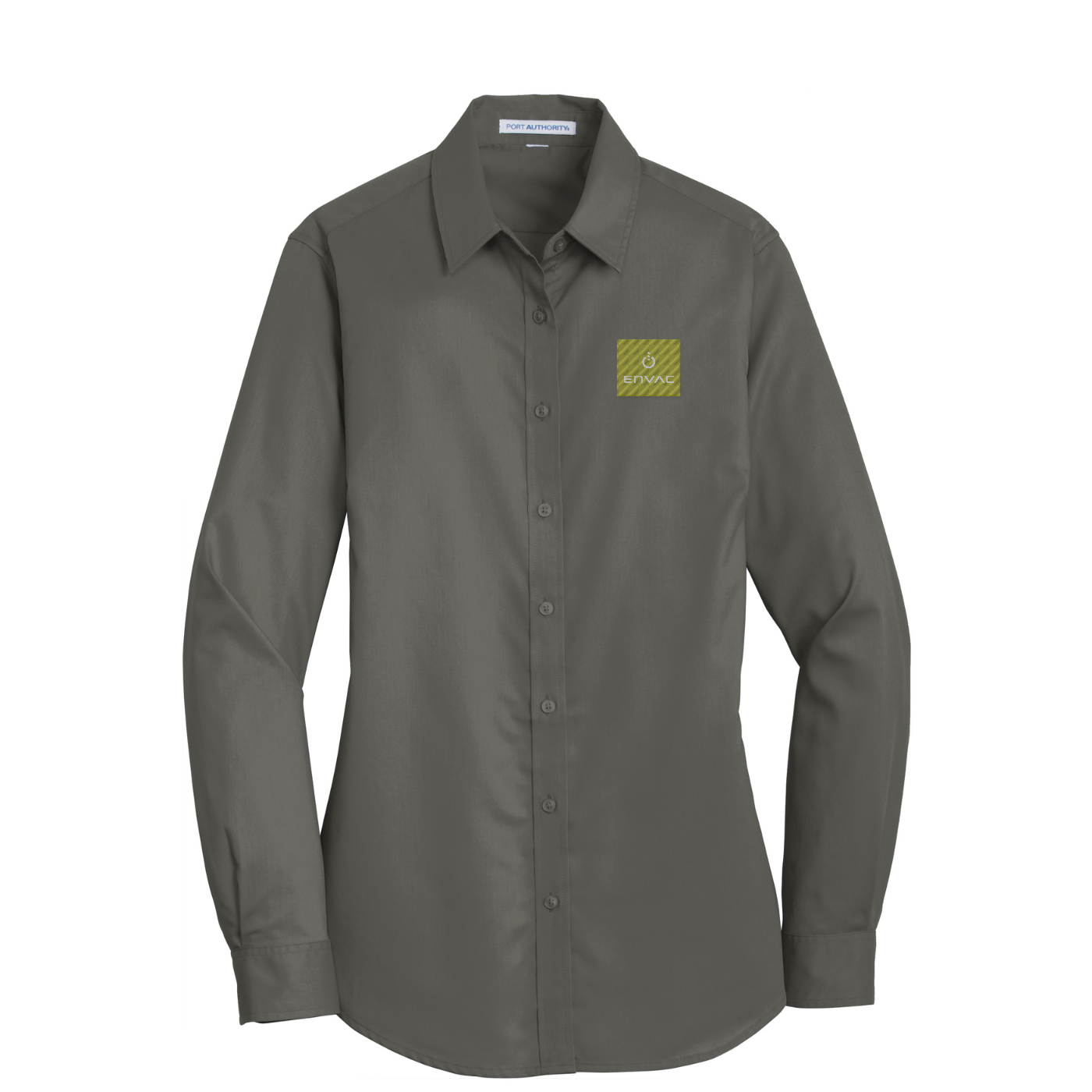 Port Authority Women's SuperPro Twill Shirt — Sterling Grey