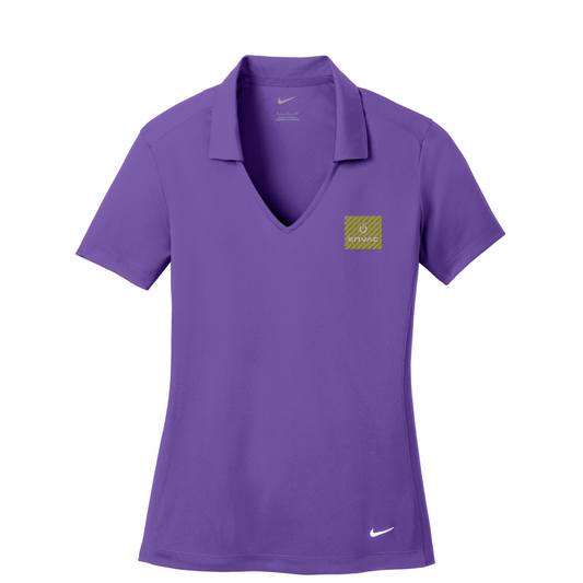 Nike Women's Dri-FIT Vertical Mesh Polo - Envac — Court Purple