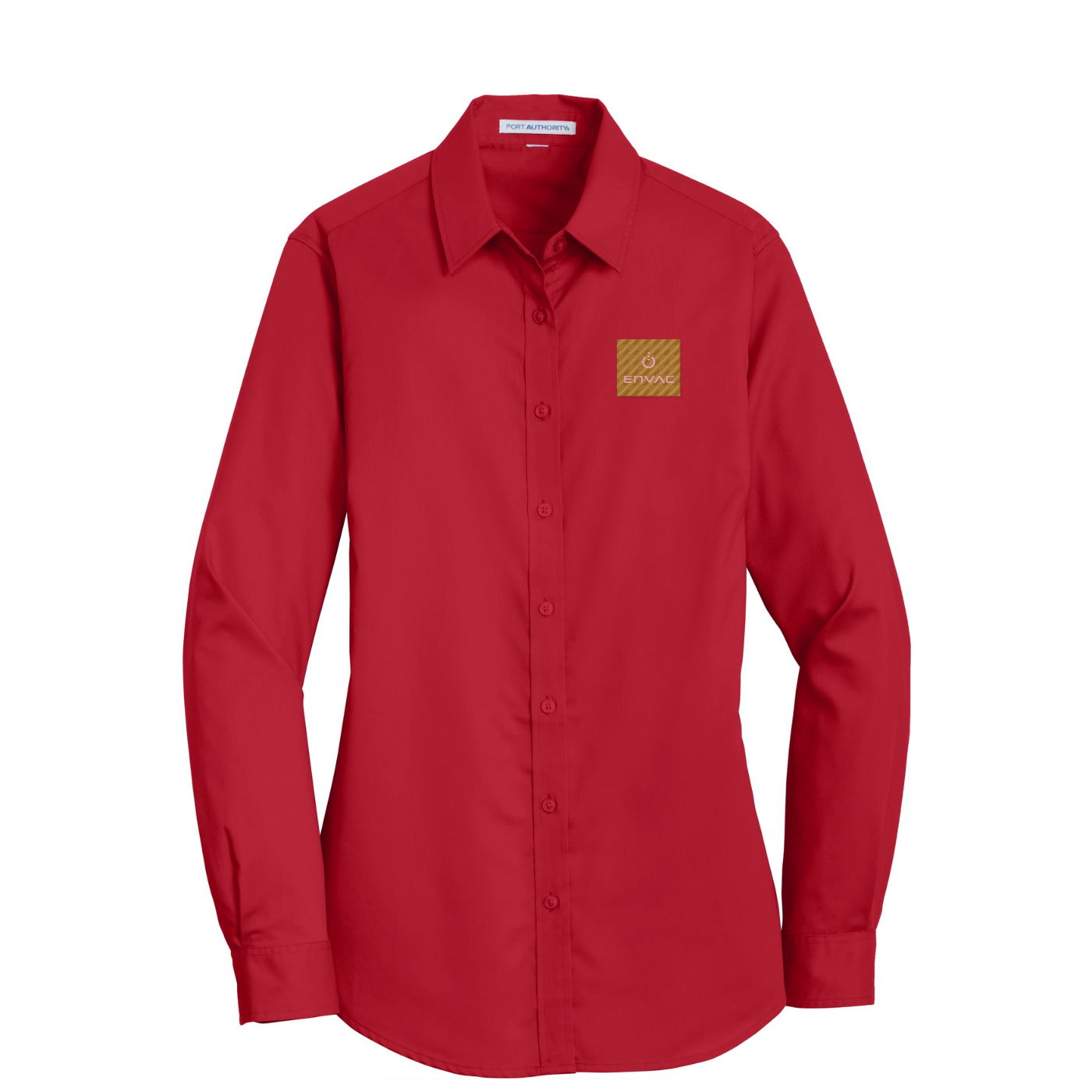 Port Authority Women's SuperPro Twill Shirt — Rich Red