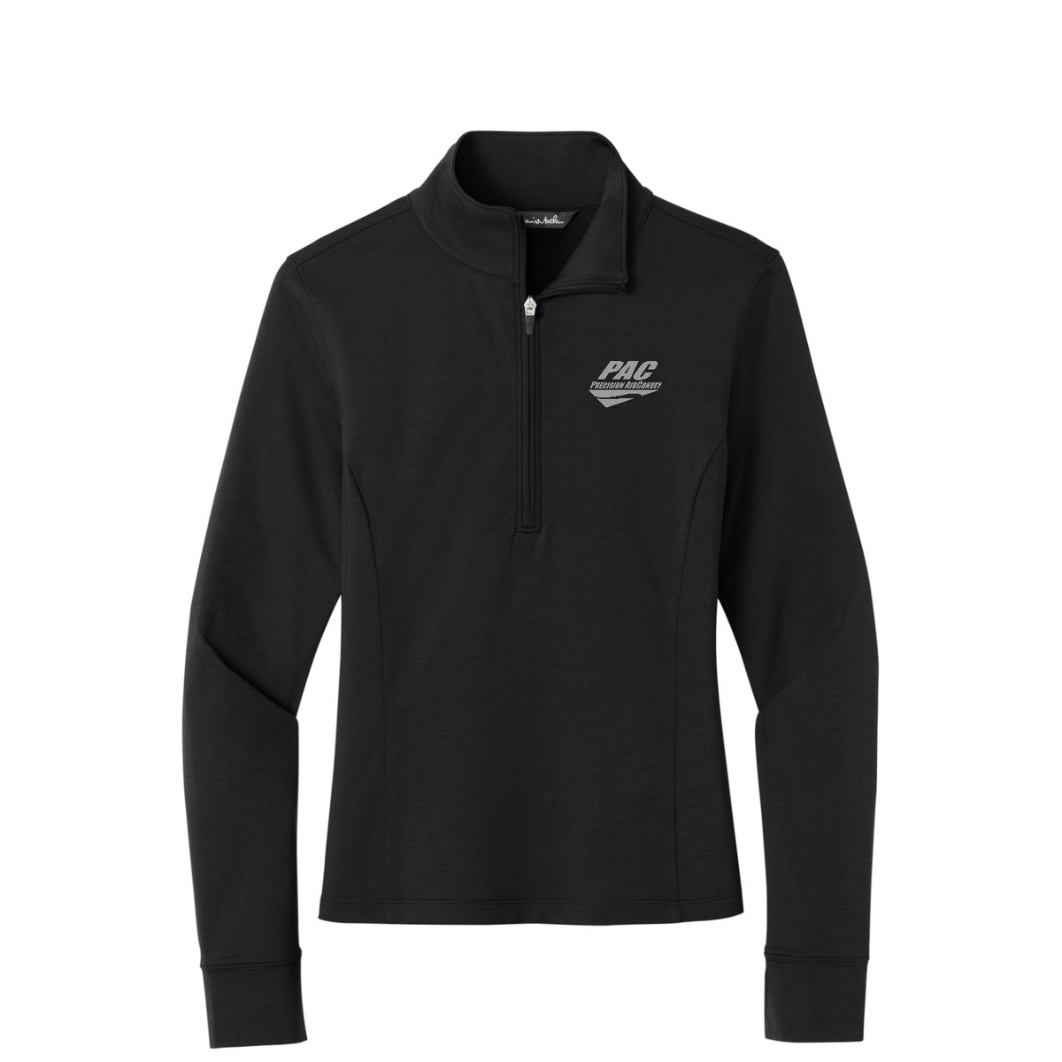 TravisMathew Women's Onward 1/2-Zip — Black