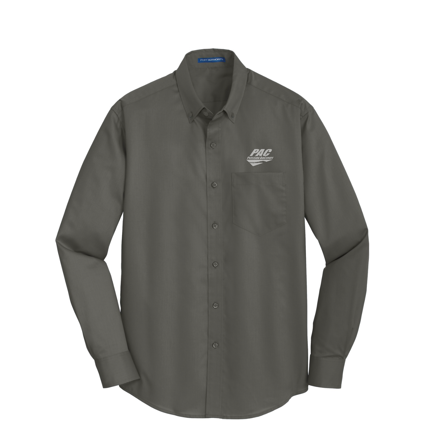 Port Authority SuperPro Twill Shirt — Sterling Grey