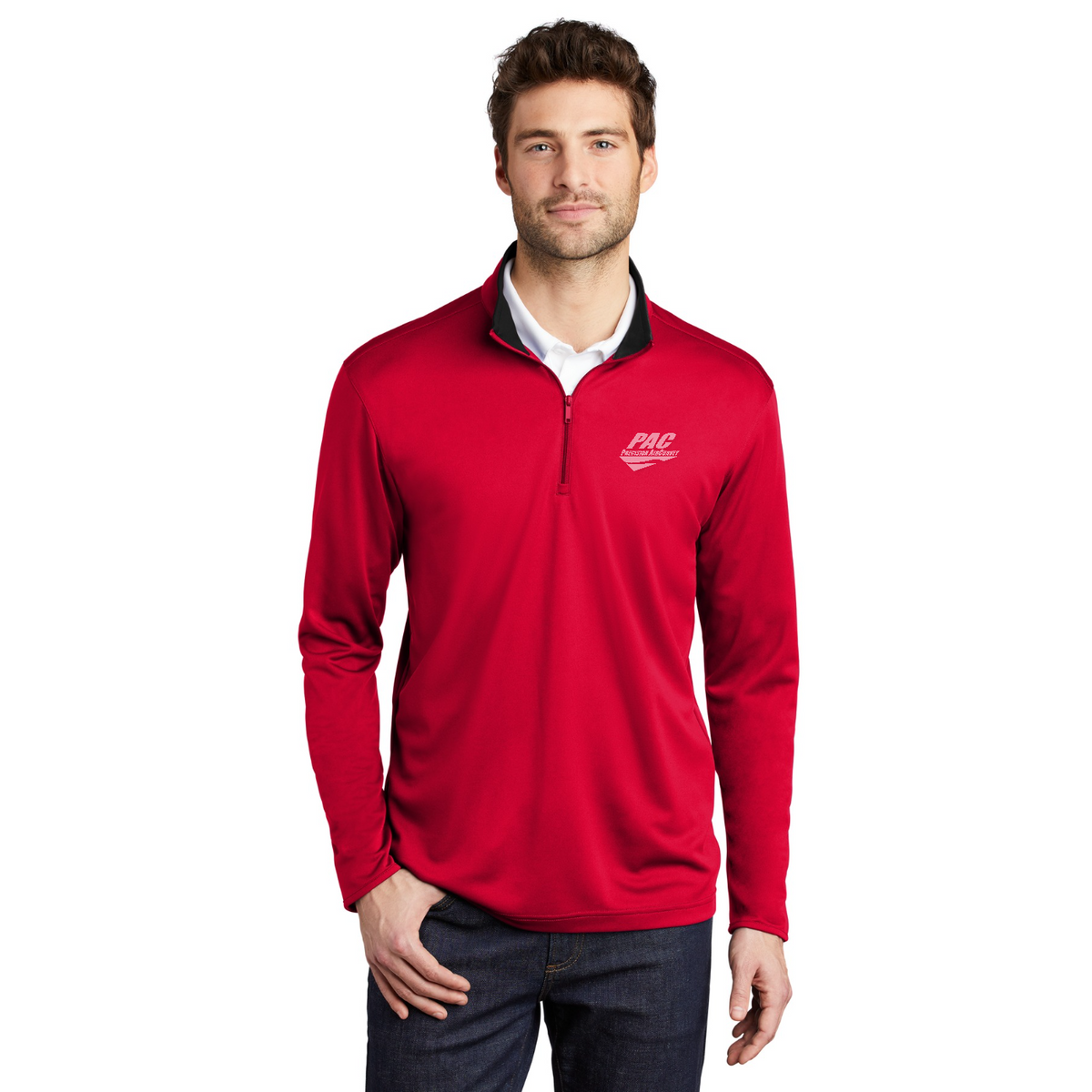 Port Authority  Silk Touch  Performance 1/4-Zip — model