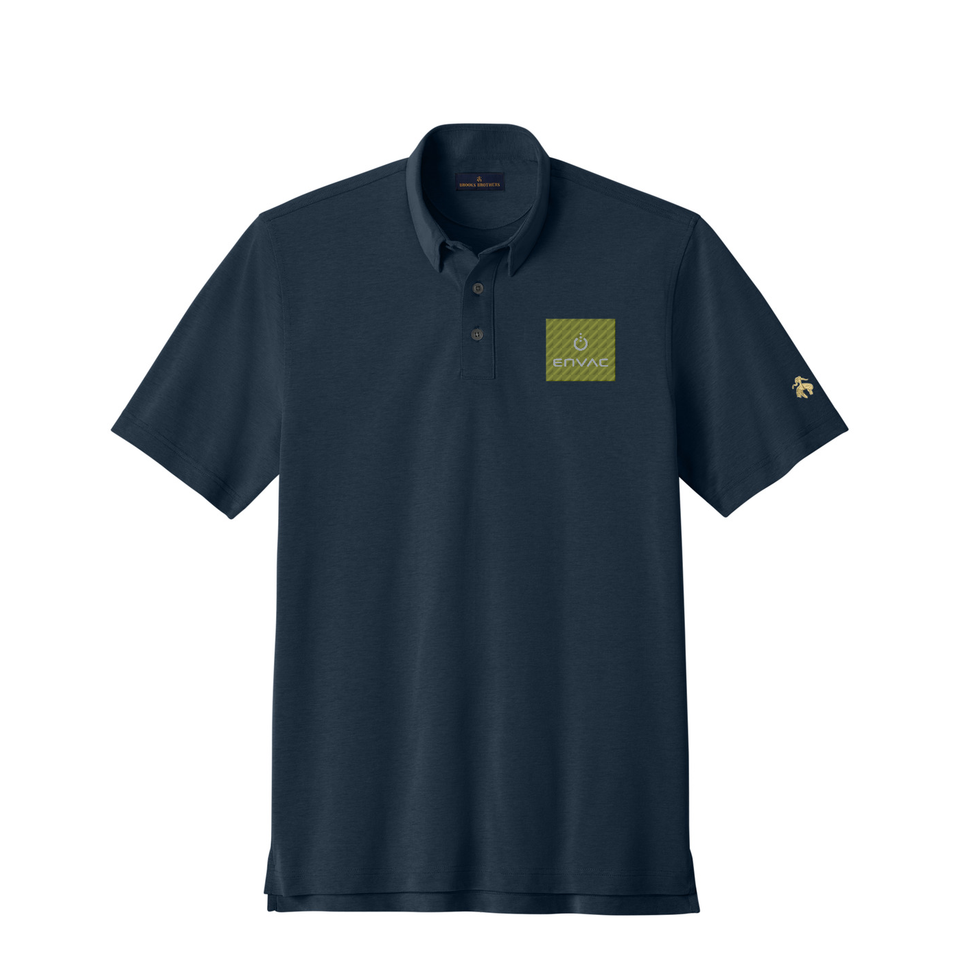 Brooks Brothers Pinpoint Pique Dress Polo - Envac — Navy Blazer