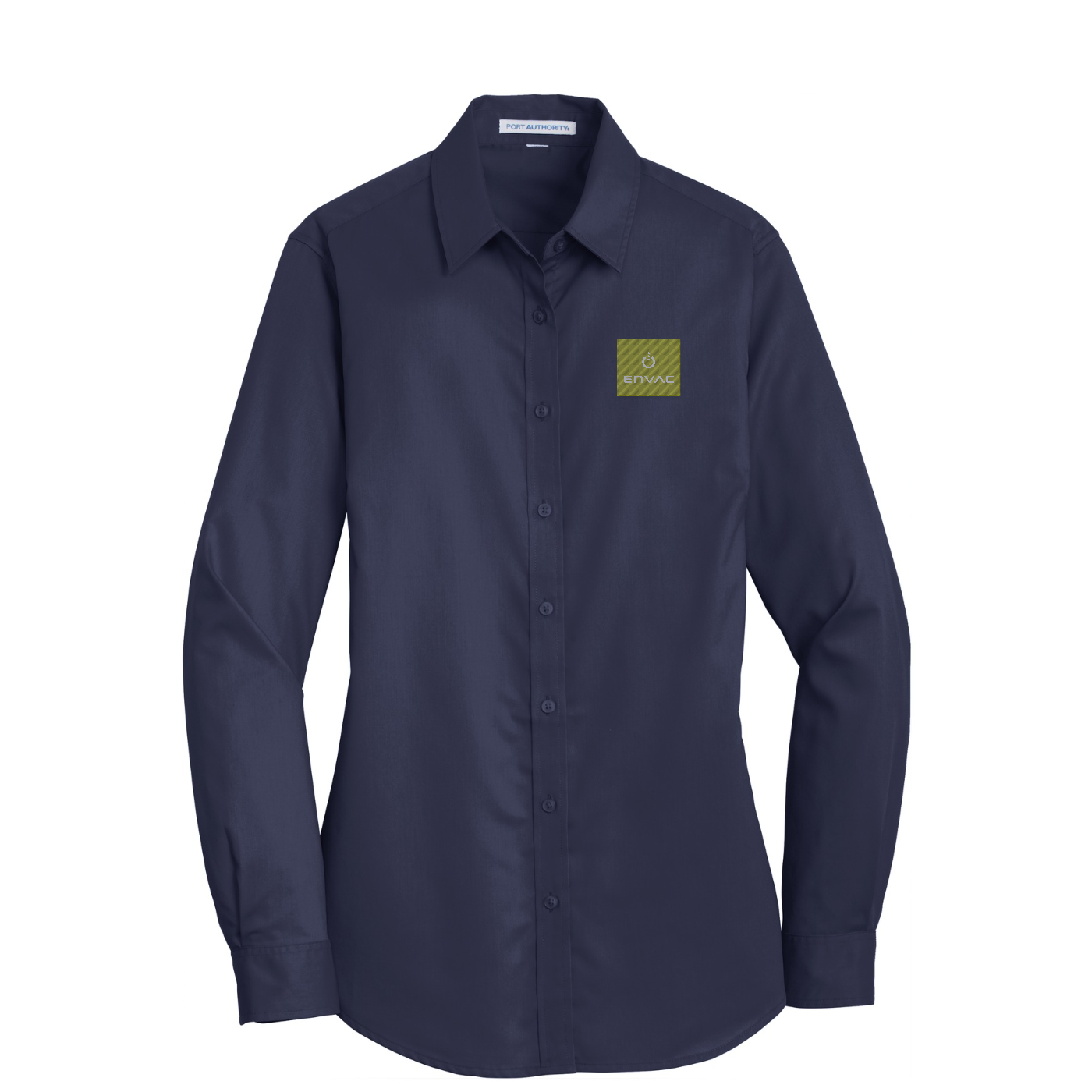 Port Authority Women's SuperPro Twill Shirt — True Navy