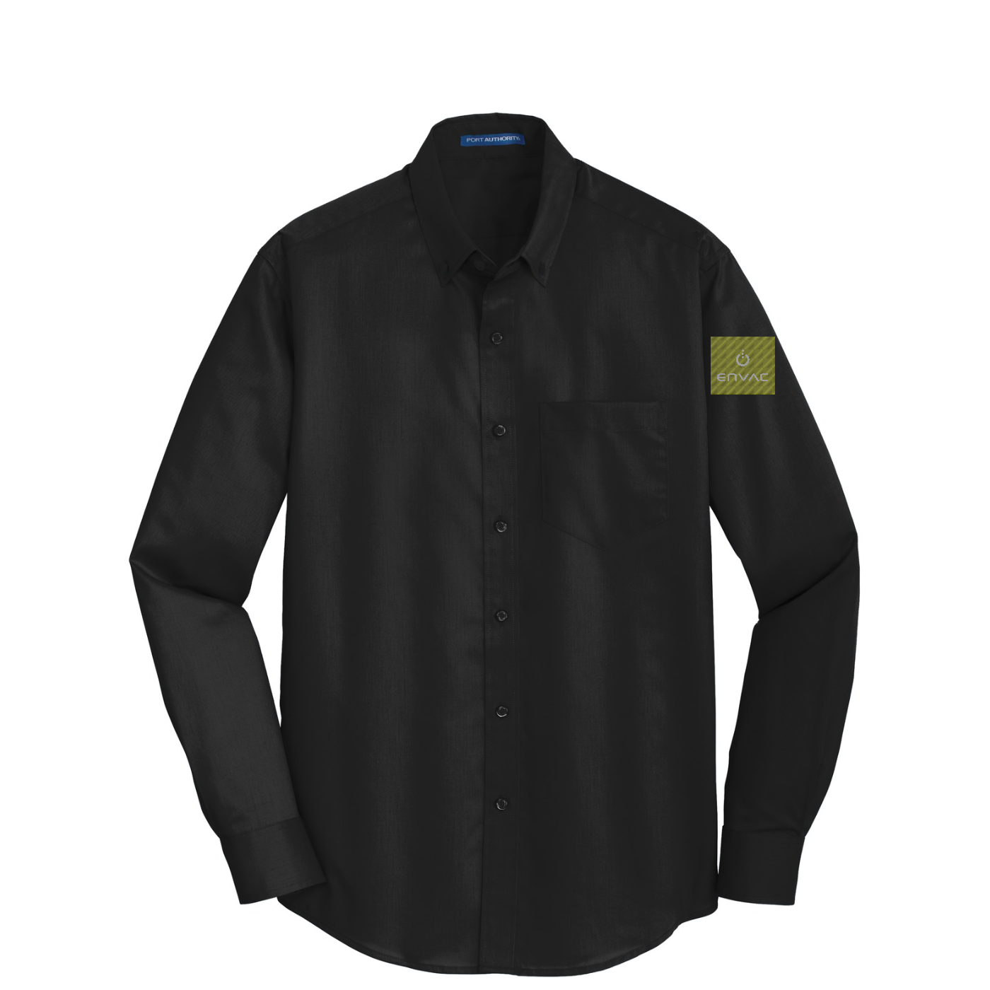 Port Authority SuperPro Twill Shirt — Black