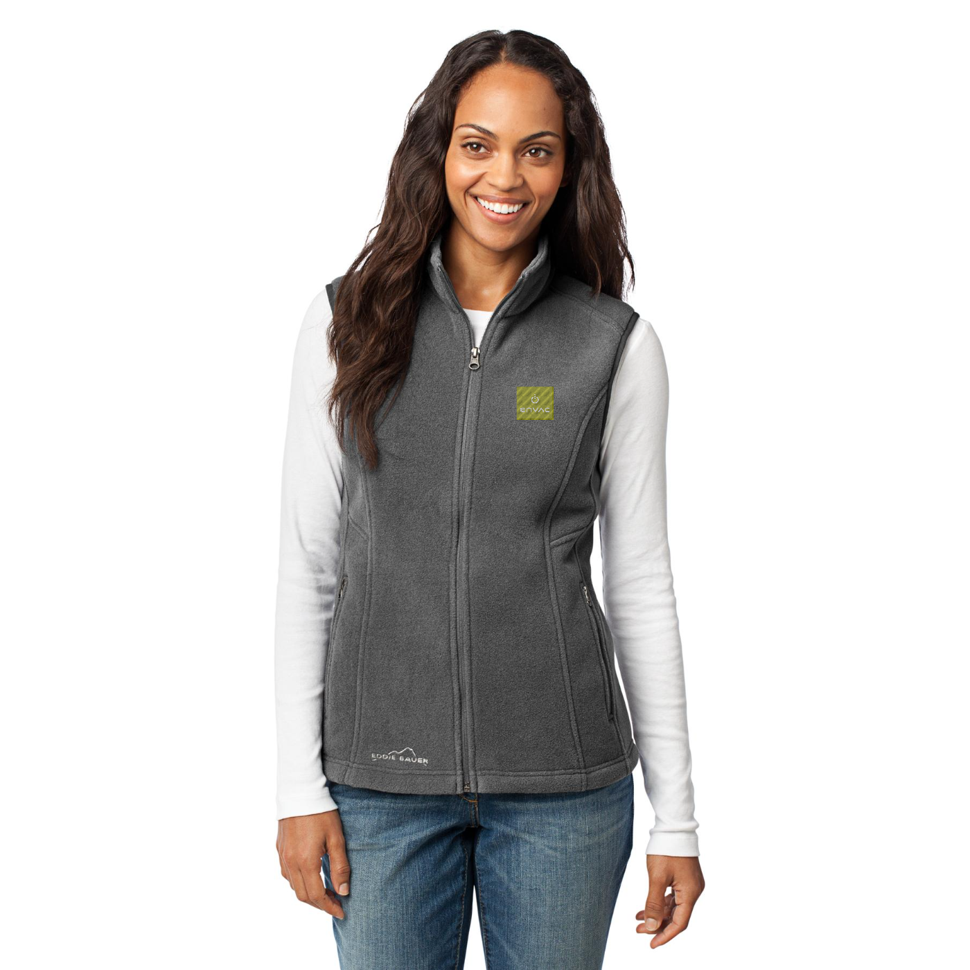 Eddie Bauer - Women's Fleece Vest — model